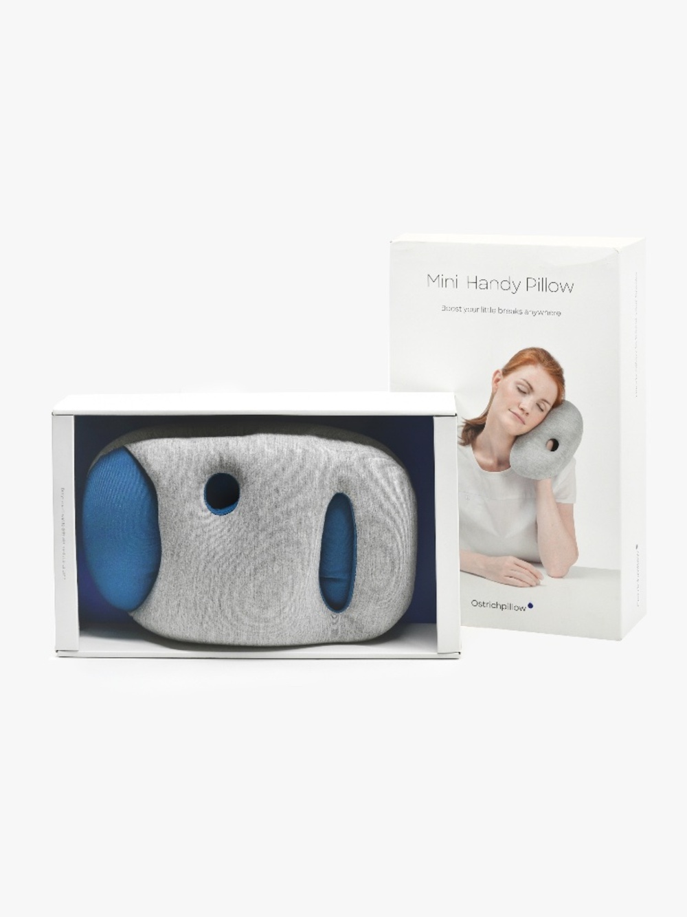 OstrichPillow® Mini Handy Pillow in Sleepy Blue